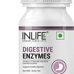 Digestive Enzymes Supplement for Digestive Support - 60 Vegetarian Capsules-image-49