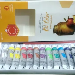Oil color Set 12ml Tubes 12 Colors for Drawing & Painting-10
