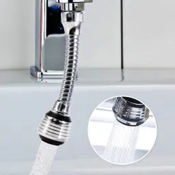 shivarth Turbo Flex 360 Flexible Water Saving Nozzle Easy Clean Sink(Pack of 4) Faucet Nozzle image 2