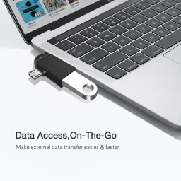 Crystonics USB Type C, Micro USB OTG Adapter image 5