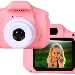 Kids Digital Camera Christmas Birthday Gifts for Girls Age 3-9HD Camera Pink-13