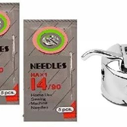 Organ Steel Needles NO HA 14, 2 Packs, 10-Pieces Bobbin Case-image-48