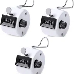 Hand Tally 4 Digit Number Counter Clicker Handheld Mechanical Number Click Analog Tally Counter-19
