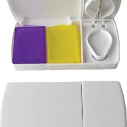 Tablet Cutter of Any Size Pill - Medicine Splitters, Breaker & Crusher to Powder PILL_CUTTER_BOX_1_TE Manual Pill Cutter-14