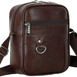 Brown Men Sling Bag brown sling bag for mens - mini-image-10