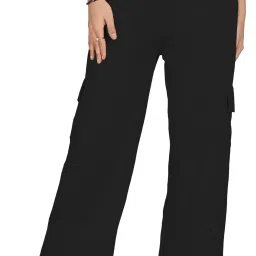 Women Slim High Rise Black Jeans-image-16