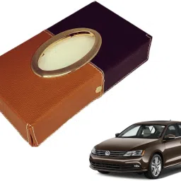 Chrom-Black-Tan Tisue Box Leatherete-163 Vehicle Tissue Dispenser-image-80