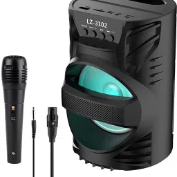 IMMUTABLE Ws03/Lz4103 new Bluetooth speaker with karaoke mic T13 10 W Bluetooth Home Audio Speaker-image-4