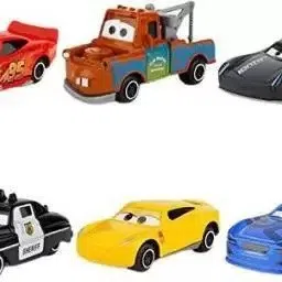Mcqueen Cars Pack of 6 Die Cast Metal Body High Speed Cars For Kids-33