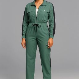 Top Palazzos Co-ords Set with Jacket-image-4
