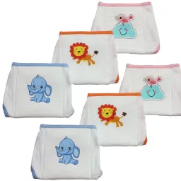 Size Newborn premium cotton padded reusable baby nappy-image-66