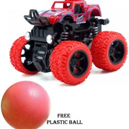 360 Degree Stunt Cars Kids Mini Monster Truck Friction Cars Toys+Plastic Ball-24