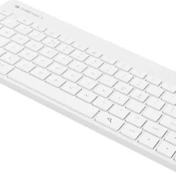 ZEBRONICS Companion 201 Wireless Standard Desktop Keyboard Compatible with Desktop, Laptop, Mac 83 Keys, AI Assist Key, 12 Multimedia Keys, 1600 DPI, 3 Buttons Silent Operation image 2