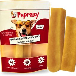 Himalayan Chewstick Small Dog Treat | Calcium-rich | 100% Pure Yak Milk Churpi Cheese Dog Chew-image-20