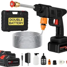 Cordless Portable Wireless Pressure Washer Gun 48V 12000mah Pressure Washer-image-22
