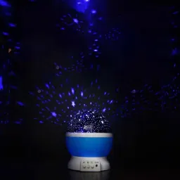 skylofts Blue Star Rotating Projector Night Light-picture-30
