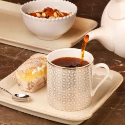 perenne design Shizen White 425ml Bone China 1 Pcs Coffee Mug-picture-31