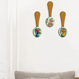 suveharts 3 Pcs Trees Wooden New Spoons Hanging-picture-35