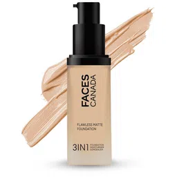 FACES CANADA 3 In 1 Flawless Matte Foundation 30ml - Absolute Ivory 012-28