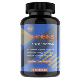 Vitaminhaat Yohimbine HCL Xtend - Advance,  60 capsules  Unflavoured -9