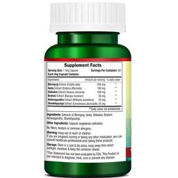Morpheme Remedies Hair Vital Glow Extract (500 mg),  60 veggie capsule(s)  Unflavoured  image 4