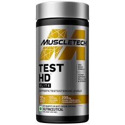 MuscleTech Test HD Elite,  60 veggie capsule(s)  Unflavoured -0