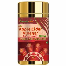 Vitaminnica Apple Cider Vinegar & Curcumin,  60 veggie capsule(s)  Unflavoured -2