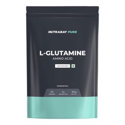 Nutrabay Pure L-Glutamine Amino Acid,  0.33 lb  Unflavoured -image-59