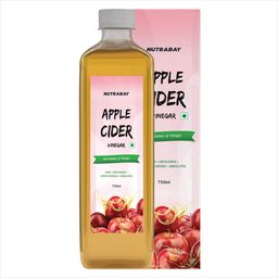 Nutrabay Apple Cider Vinegar,  750 ml  Unflavoured -19