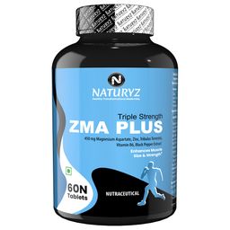 Naturyz Triple Strength ZMA Plus,  60 tablet(s)  Unflavoured -31
