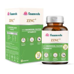 Vaamveda Zinc+ with Magnesium Calcium & Vitamin D3,  60 tablet(s)  Unflavoured -7