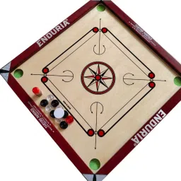 Medium Carrom Game Board – Ideal for Family & Friends" 3 cm Carrom Board-image-46