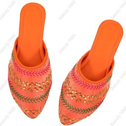 miss beauty Ethnic Mule For Women-picture-24