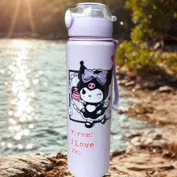 Kid's Kuromi Print Water Bottle, Made From Quality Material, RP1368 800 ml Water Bottle-image-6