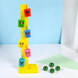 Marble Run Track Tilting Buckets and ,Smiley Face Slider Tree Design-picture-18