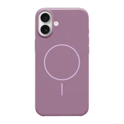 Apple Beats Hard & Soft TPU & Polycarbonate Back Cover for Apple iPhone 16 Plus(MagSafe Compatible, Sunset Purple)-image-86
