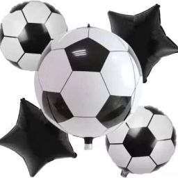 Printed Foot Ball Soccer Theme Decoration Big Ball Football Balloon Birthday Decoration Balloon Bouquet-13