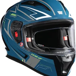 Speedx ISI & DOT Certified Full Face Helmet with Pinlock Insert Visor Motorbike Helmet-6