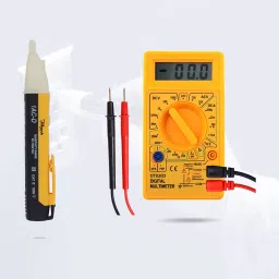 HGCM316M1 Non Contact Voltage Detector/Tester Pocket Pen with Digital Multimeter Analog Voltage Tester-9