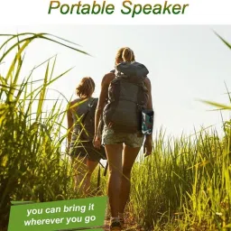Loyal Edge TG113 Portable Bluetooth Speaker with Built-in Mic Fidelity Sound (Army) Speaker Mod image 4