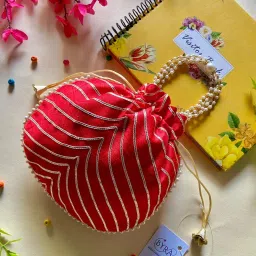 Women Red Potli-image-49