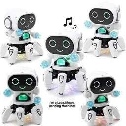 meesaj Toy Robot Pioneer - Colorful Dancing Toy with Music and 360° Motion image 5