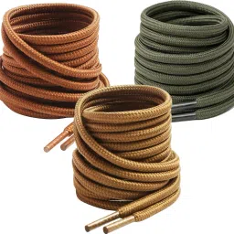 house of common shoe lace Hiking Army Teak Tan 120cm 3pair sneakers canvas Shoe Lace-image-89