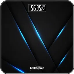Healthgenie Digital Weight Machine Thick Tempered Glass LCD Display 2+1 Yr extended Warranty Weighing Scale-image-26