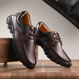 rising wolf Lightweight Comfort Extra Soft Summer Trendy Premium Stylish Party Lace Up For Men-picture-4