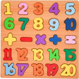 dandles Wooden 3in1 Educational Learning & Creative Board Game Puzzle Alphabet for kids. image 5