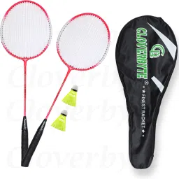 Power SHT-025 Pink Racquet with 2 Nylon Shuttles And Badminton Bag Badminton Kit-image-13