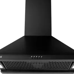 Beeta Filterless BK 60cm, 7 Yrs Motor Warranty, 1200 CMH Suction, Wall Mounted Black 1200 CMH Chimney-image-14