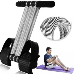 Tummy Trimmer Triple Spring Ab Exerciser Combo With Sweat Belt for Men and Women Ab Exerciser-22