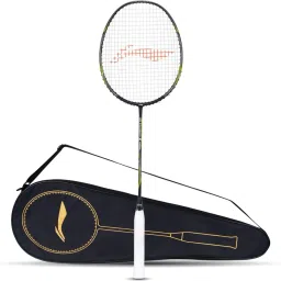 3D Calibar X Combat Carbon Graphite Multicolor Strung Badminton Racquet-image-58